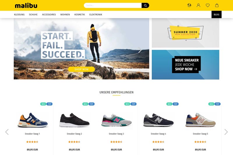 Angebot - Basis-Online-Shop