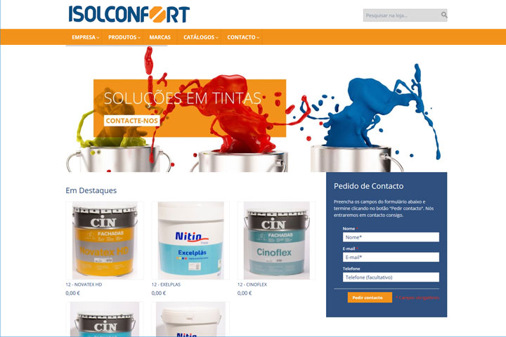 Isolconfort - Einzelhandel Farben Elektrowerkzeuge