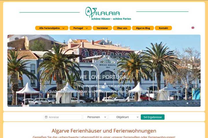 We love Portugal - Algarve Ferienhäuser und Ferienwohnungen